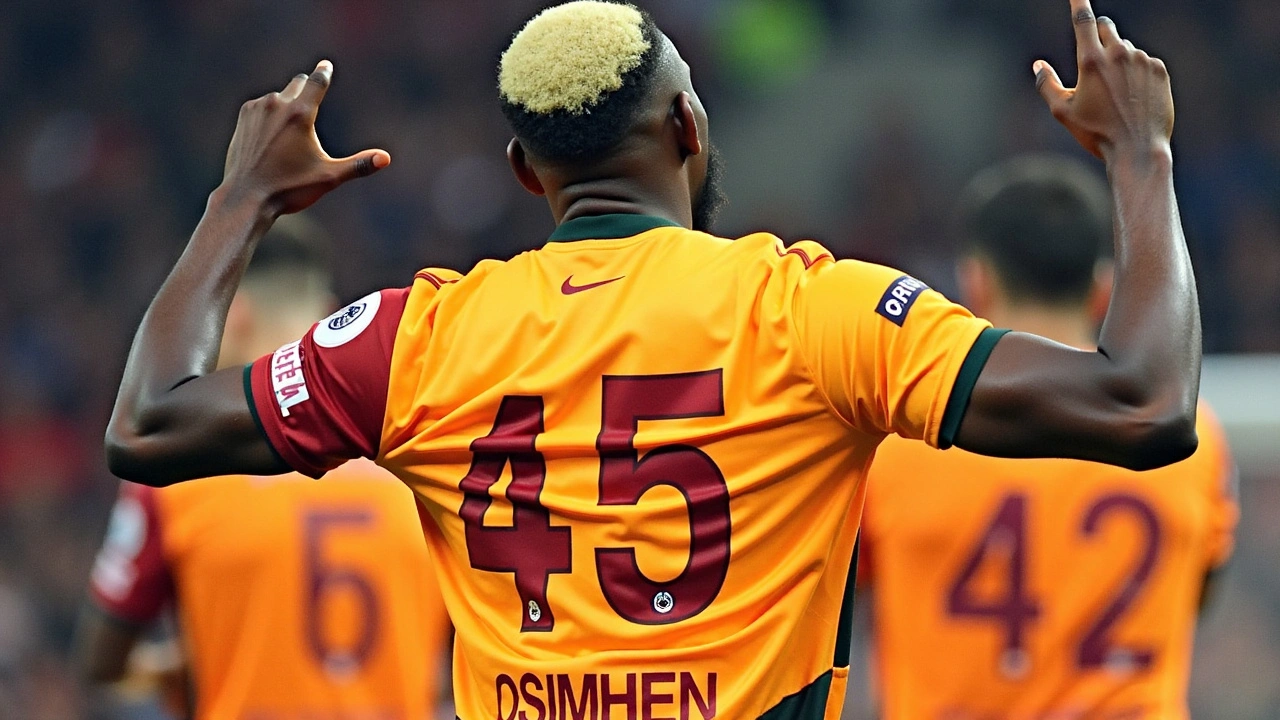 Victor Osimhen's Powerful Header Secures Thrilling Victory for Galatasaray Against Besiktas